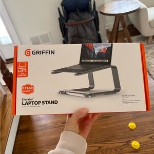 Griffin Silver Laptop Stand